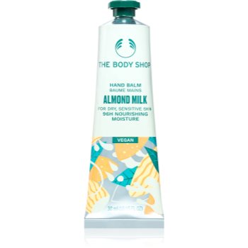 The Body Shop Almond Hand Balm Vegan crema de maini cu lapte de migdale