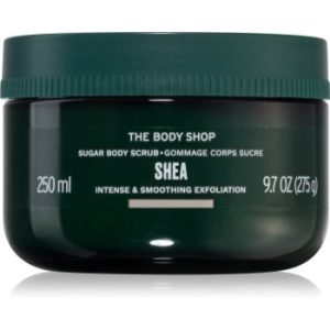The Body Shop Shea exfoliant de corp cu zahăr unt de shea