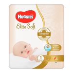 Scutece Elite Soft, Huggies, Jumbo Jr, Marimea 1, 3-5 kg, 84 buc