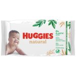 Servetele umede, Huggies, Natural Biodegradabile, 48 bucati