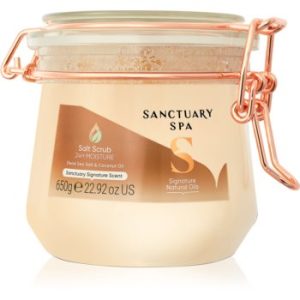 Sanctuary Spa Signature Natural Oils sare pentru exfoliere nutritie si hidratare