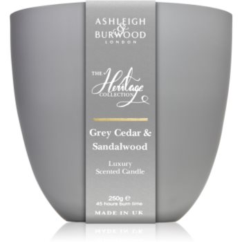 Ashleigh & Burwood London The Heritage Collection Grey Cedar & Sandalwood lumânare parfumată
