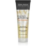 John Frieda Sheer Blonde Highlight Activating balsam hidratant pentru par blond