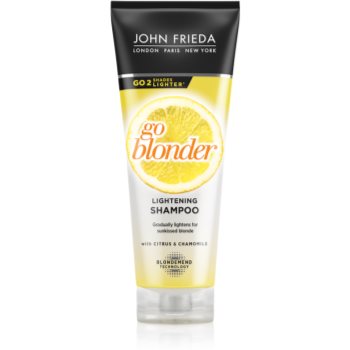 John Frieda Sheer Blonde Go Blonder șampon decolorant pentru par blond