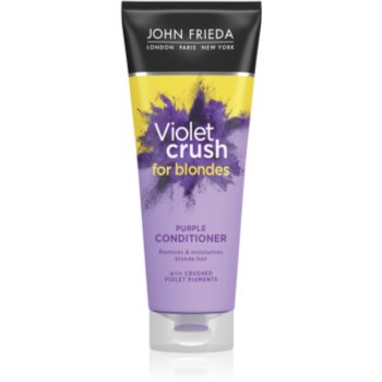 John Frieda Sheer Blonde Violet Crush balsam nuanțator pentru par blond