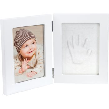 Happy Hands Double Frame Small set de mulaj pentru amprentele bebelușului