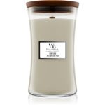 Woodwick Fireside Au Coin Du Feu lumânare parfumată cu fitil din lemn