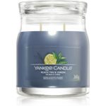 Yankee Candle Black Tea & Lemon lumânare parfumată