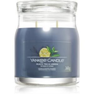 Yankee Candle Black Tea & Lemon lumânare parfumată
