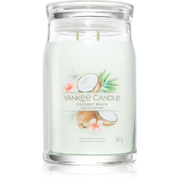 Yankee Candle Coconut & Beach lumânare parfumată Signature