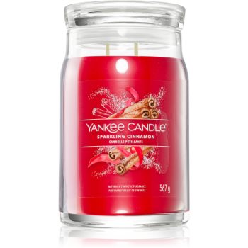 Yankee Candle Sparkling Cinnamon lumânare parfumată