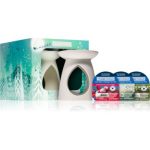Yankee Candle Bright Lights Aroma Lamp & 3x Wax Melt set cadou