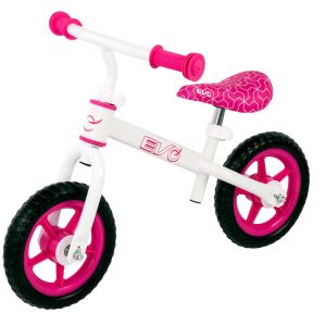 Bicicleta fara pedale, pentru echilibru, Evo, Roz