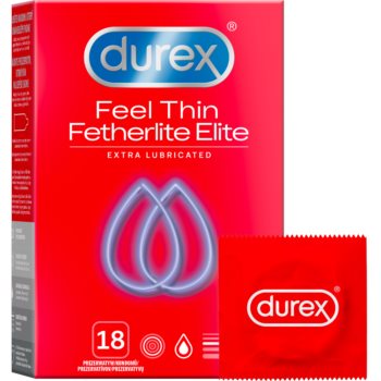 Durex Feel Thin Extra Lubricated prezervative