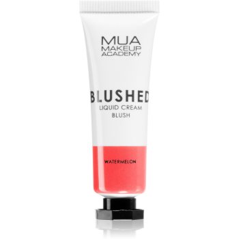 MUA Makeup Academy Blushed Liquid Blusher fard de obraz lichid