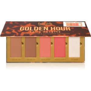 MUA Makeup Academy Golden Hour Paletă pudră pentru conturul feței