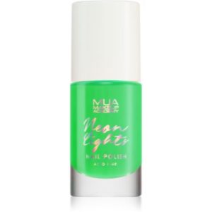 MUA Makeup Academy Neon Lights lac de unghii cu stralucire neon