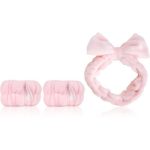 Brushworks Spa Headband & Wrist Wash Band Set set (faciale)