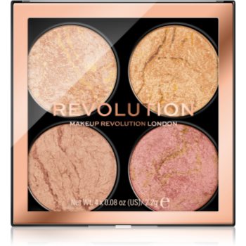 Makeup Revolution Cheek Kit paletă de farduri pentru obraji