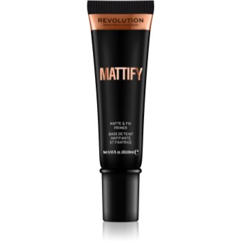 Makeup Revolution Mattify bază de machiaj matifiantă, sub fondul de ten