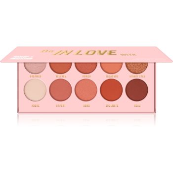 Makeup Obsession Be In Love With paletă cu farduri de ochi