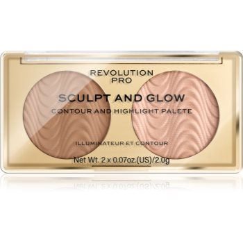Revolution PRO Sculpt And Glow Patela pentru conturul fetei