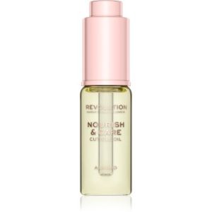 Makeup Revolution Nourish & Care tratament intensiv pentru unghii și cuticule uscate cu ulei de migdale