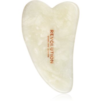 Revolution Skincare Gua Sha Jade accesoriu de masaj faciale