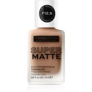 Revolution Relove Super Matte Foundation machiaj matifiant de lungă durată
