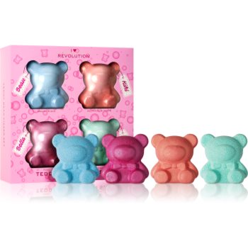 I Heart Revolution Teddy Bear set cadou (pentru cadă)