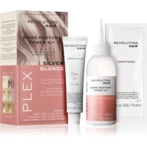 Revolution Haircare Plex Bond Restore Kit set pentru a evidentia culoarea parului