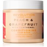Revolution Haircare Hair Mask Peach & Grapefruit masca de hidratare si luminozitate pentru păr