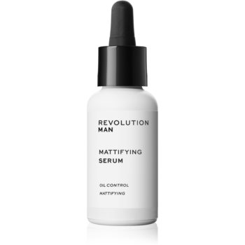Revolution Man Mattifying ser facial hidratant pentru a improspata porii si pielea cu aspect obosit