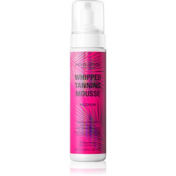 Makeup Revolution Beauty Tanning Whipped Mousse spuma autobronzanta