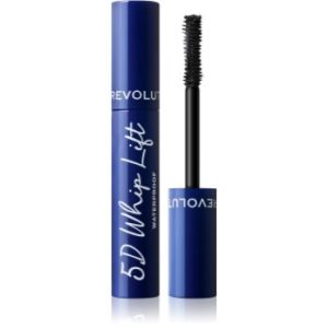 Makeup Revolution 5D Lash Whip Lift rimel pentru alungire rezistent la apă, pentru extra volum