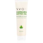 Avon Cannabis Sativa Oil Restore & Calm cremă de mâini și corp cu ulei de canepa