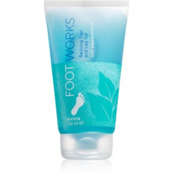 Avon Foot Works Peppermint & Aloe Vera crema de picioare