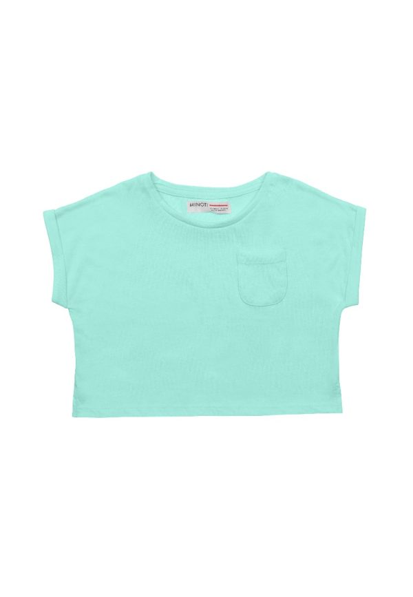 Tricou cu maneca scurta, Minoti, Verde