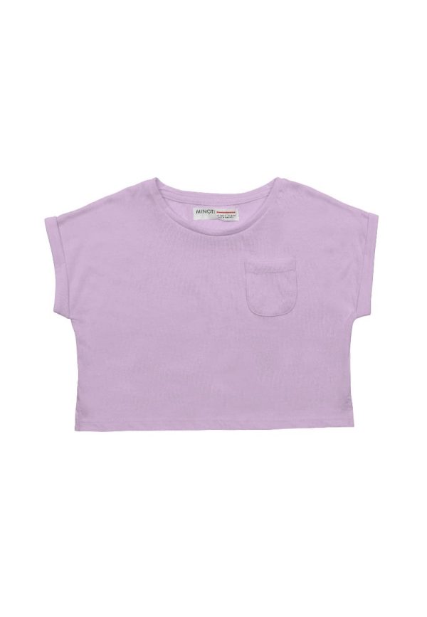 Tricou cu maneca scurta, Minoti, Mov