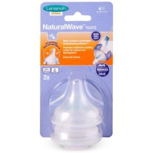 Lansinoh NaturalWave tetină pentru biberon