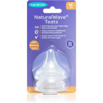 Lansinoh NaturalWave tetină pentru biberon