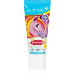 Brush Baby Natural Strawberry Pasta de dinti pentru copii. cu aroma de capsuni