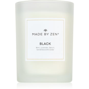 MADE BY ZEN Black lumânare parfumată