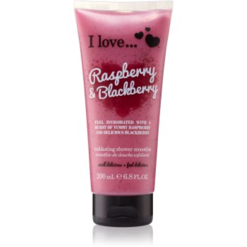I love... Raspberry & Blackberry gel de dus exfoliant
