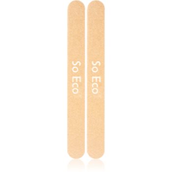 So Eco Bamboo Nail Files pilă de unghii (din bambus)