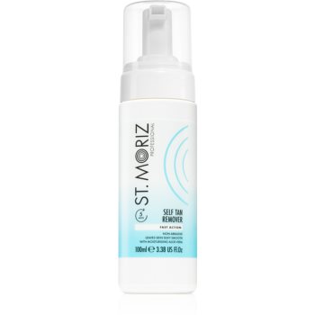 St. Moriz Self Tan Remover Fast Action spumă pentru eliminarea produselor auto-bronzante