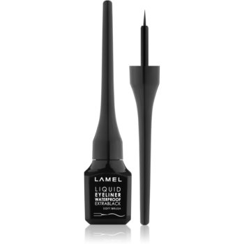 LAMEL Liquid Eyeliner Soft Brush eyeliner impermeabil
