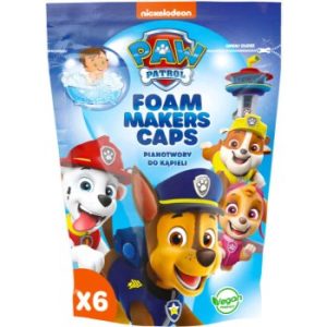 Nickelodeon Paw Patrol Foam Makers Caps spuma de baie pentru copii