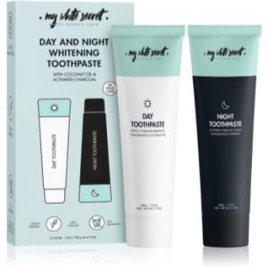 My White Secret Toothpaste Classic Mint set pentru îngrijirea dentară (pentru dinti albi si stralucitori)