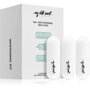 My White Secret PAP+ Teeth Whitening Refill Pods gel decolorant activator rezervă